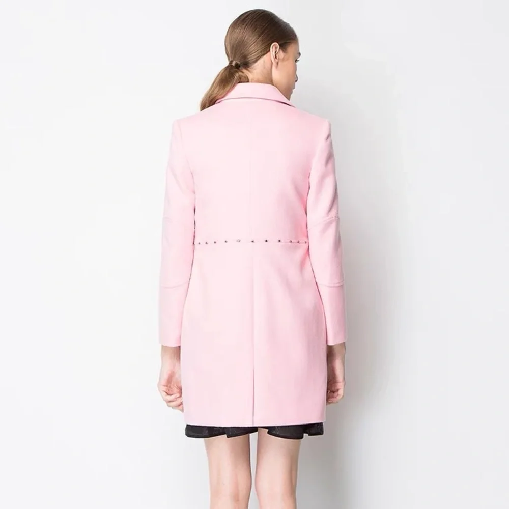 PORTS WOOL CASHMERE BLENDED COAT - Picture 3 of 17